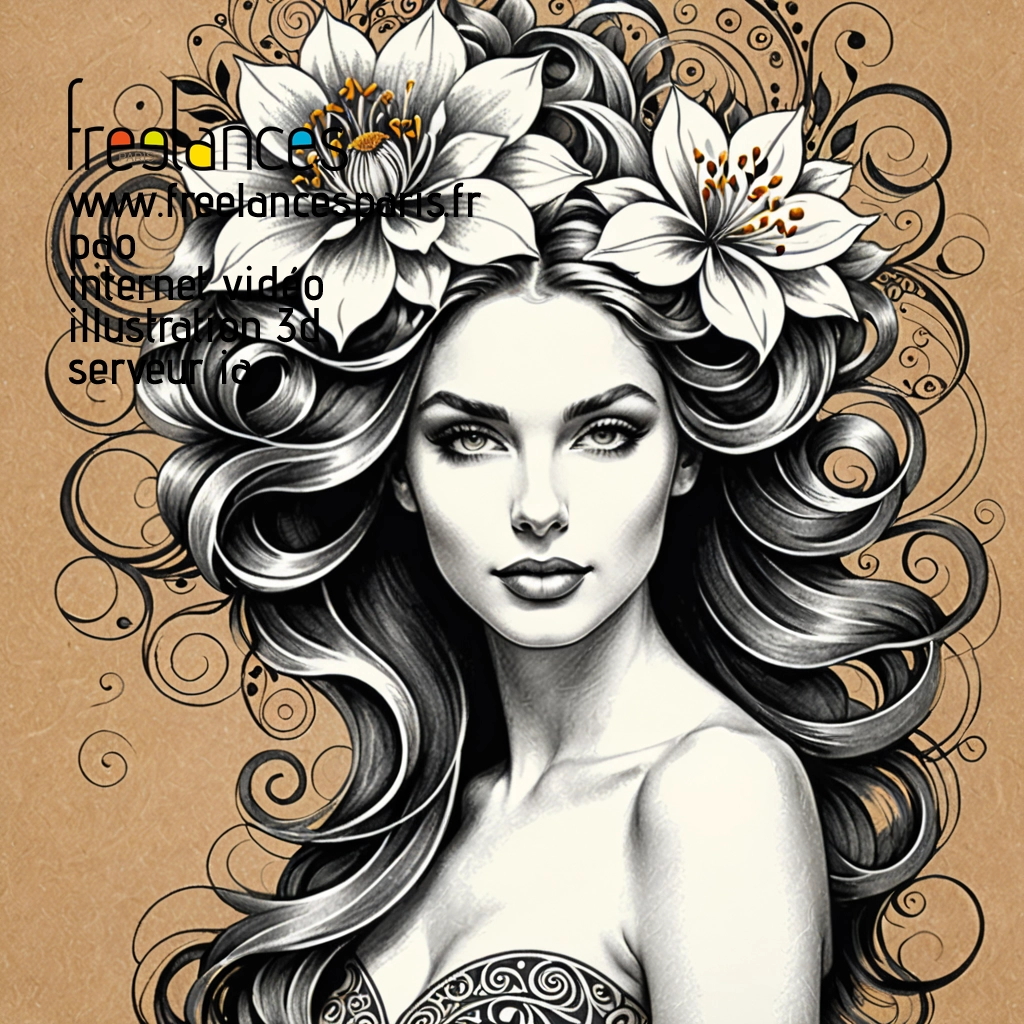 Pao mise en page internet vidéo illustration 3d serveur IA générative AI freelance paris studio de création magazines PX56AAD0